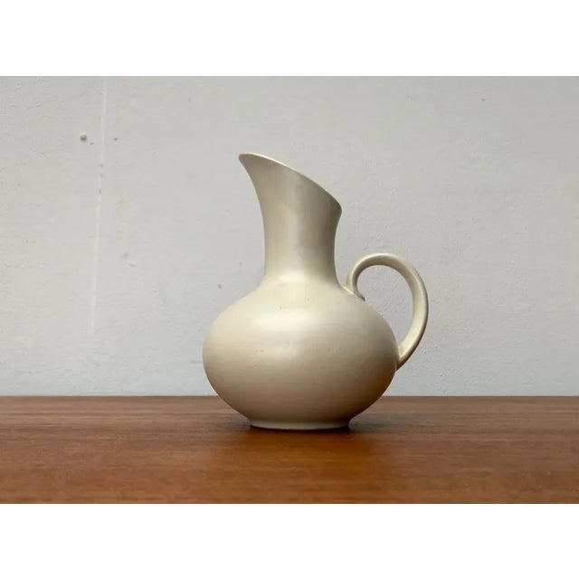 Minimalist Pottery Carafe Vase from Steuler, West Germany, 1960s For Sale - Image 13 of 13