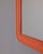 1970s Vintage Orange Wall Mirror by Carrara Matt, 1970s For Sale - Image 5 of 10