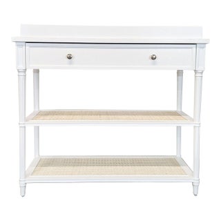 Serena & Lily Harbour Cane Changing Table For Sale