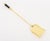 Modern Brass and Black Marble Fireplace Tool Set For Sale - Image 12 of 14