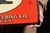 Red Antique Nos Reed Vise Tin on Cardboard Sign For Sale - Image 8 of 8