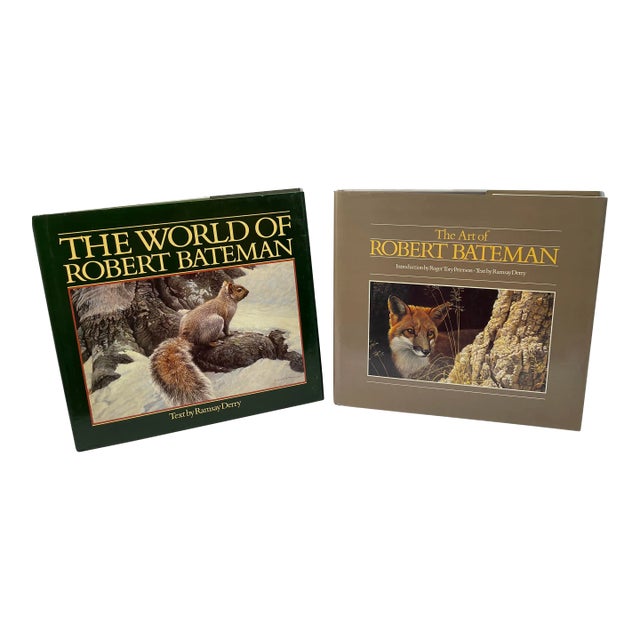 Robert Bateman Art Books - a Pair - One Autographed For Sale
