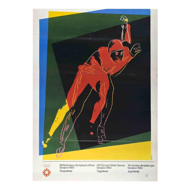 After Andy Warhol, Speed Skater, Offset Print, 1983 For Sale