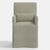 Cloth & Company Stoffer Home x Cloth & Company Lindy Dining Arm Chair Slipcover in Jane stripe laurel For Sale - Image 4 of 7