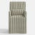 Cloth & Company Stoffer Home x Cloth & Company Lindy Slipcover Dining Arm Chair in Jane stripe laurel For Sale - Image 4 of 7