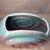 Mid-Century Modern Vintage Mid-Century West Coast Pottery California Shell Planter No. 113 – Pastel Turquoise & Dusty Pink For Sale - Image 3 of 6
