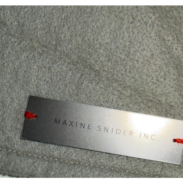 Modern Maxine Snider Black Dining Extension Table For Sale - Image 4 of 4