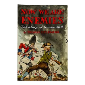 1950s Revolutionary War Book Jacket Illustration