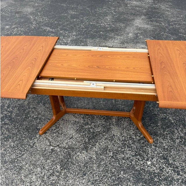 Danish Modern Teak Dining Set For Sale - Image 12 of 17