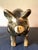 Solid Brass Farm Pig Figurine For Sale - Image 4 of 4