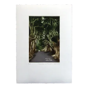 1991 "Seventeen Mile Drive" GH Rothe Mezzotint Etching