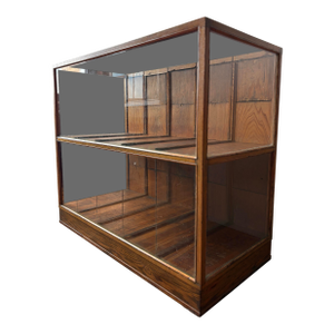 Vintage General Store Counter Display With Rear-Access Drawers