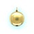 Gold Rare Antique Essex Crystal Butterfly Locket Pendant/Necklace For Sale - Image 8 of 9