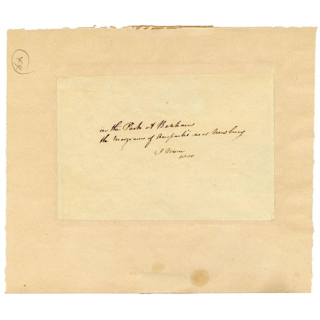 John Colley Nixon, In the Park at Benham, Newbury, Berkshire, 1800, Watercolour, Framed For Sale - Image 5 of 6