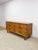 Mid-Century Modern Heritage MCM Lowboy 7-Drawer Dresser Unique Brass Pulls Vintage Long Dresser For Sale - Image 3 of 14