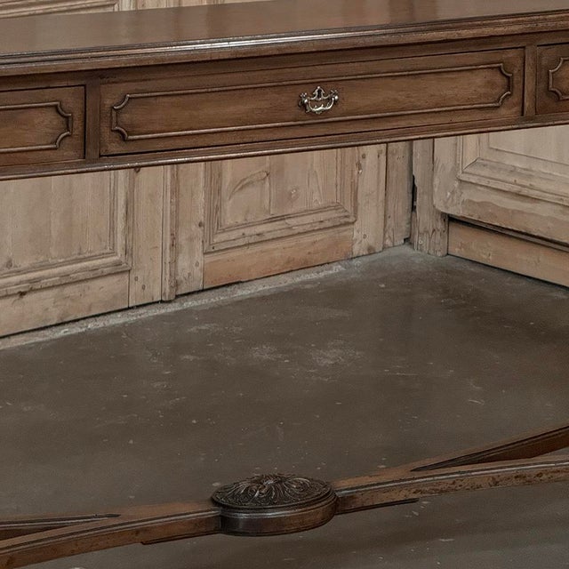 Auburn English Mahogany Neoclassical Console ~ Sofa Table For Sale - Image 8 of 18