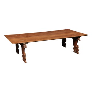 Early 20th Century British Colonial Coffee Table (Or Daybed) For Sale