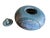 Ken Jensen Raku Studio Pottery 1998 Signed Landscape Scene Covered Vessel For Sale - Image 9 of 10