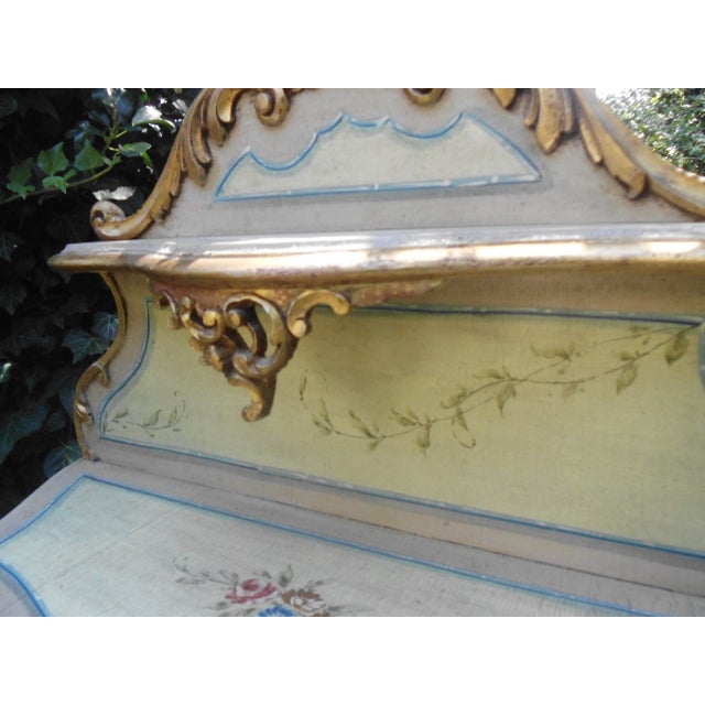 Vintage Florentine Floor Shelf, 1950s For Sale - Image 17 of 18