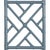 Chippendale Standard Bed California King - Regatta Blue For Sale In West Palm - Image 6 of 12