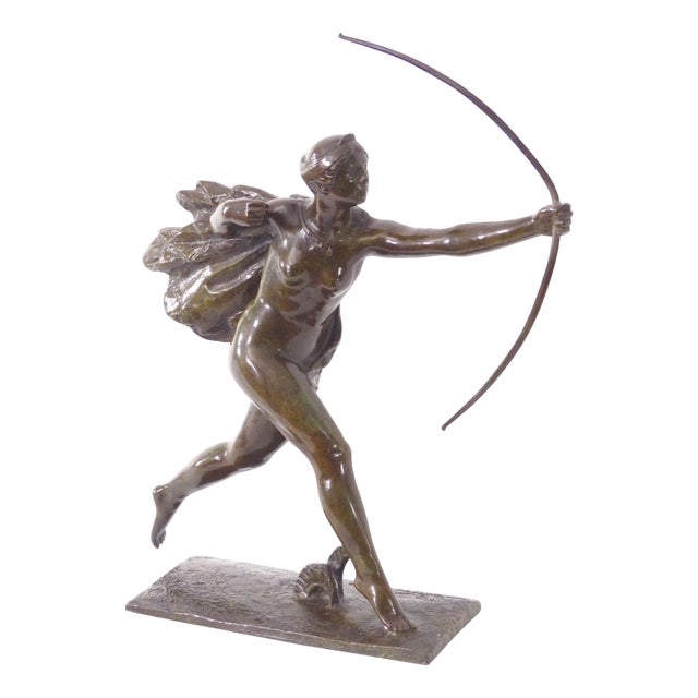 Sylvestre, Amazon, 1890s, Bronze For Sale