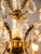 Brass Chandelier with Crystal Trimmings For Sale - Image 9 of 18
