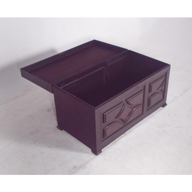 Portuguese Padded Pine Chest, 1890s For Sale - Image 9 of 11