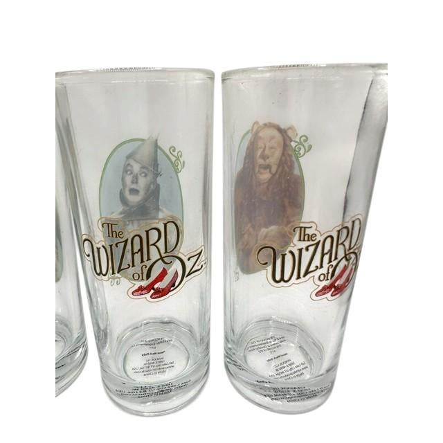 Vintage Glass Tumblers Featuring 'The Wizard of Oz' Characters by Vandor - A Set of 4 For Sale - Image 13 of 15