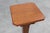Art Deco Oak Pedestal with Pierced Brackets and Cross Base, Belgium, 1920s For Sale - Image 14 of 16