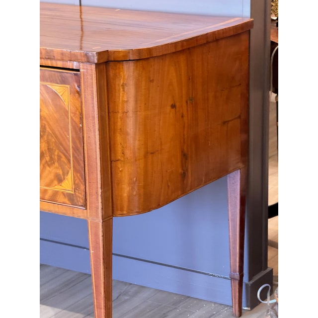 Late 18th Century English George III Inlaid Mahogany Sideboard For Sale - Image 10 of 16