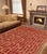 "Enhance the ambiance of your home with this magnificent Persian-influenced Turkish hand-knotted rug made by skilled...