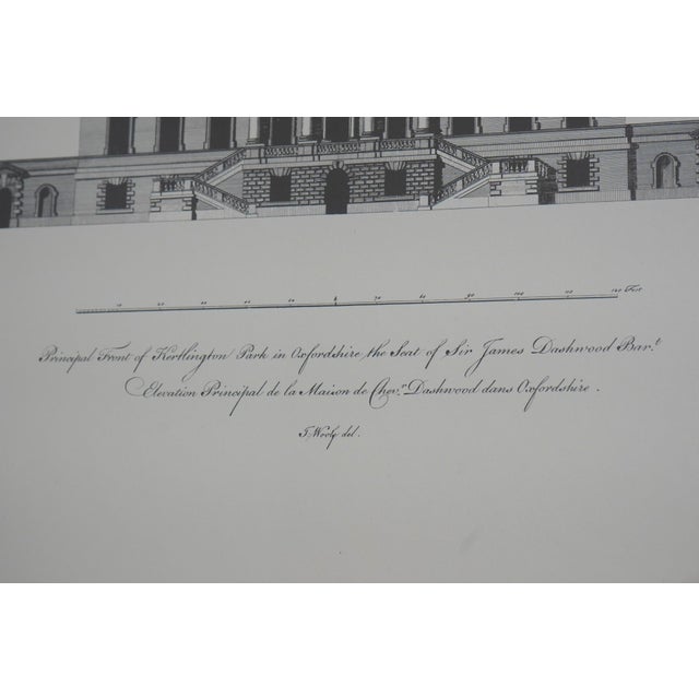 Professionally Framed & Matted Architectural Print For Sale - Image 10 of 13