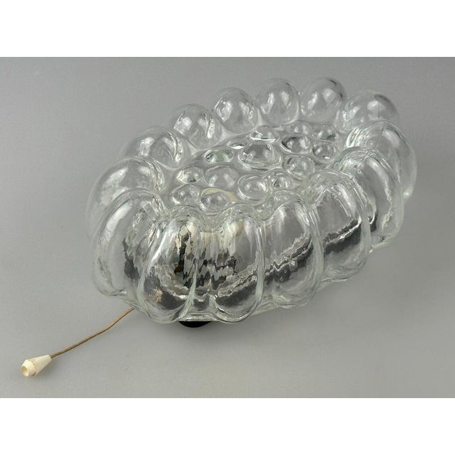 Space Age Wall Lamp in Glass & Metal, 1970s For Sale - Image 17 of 18