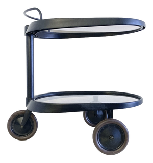 Postmodern Emsta Serving Trolley by Enzo Mari for Alessi, 1980s