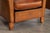 English Tan Leather Club Armchairs, 1920, Set of 2 For Sale - Image 11 of 17