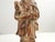Late 19th Century Antique Hand Carved Wood Santos Sculpture For Sale - Image 5 of 11