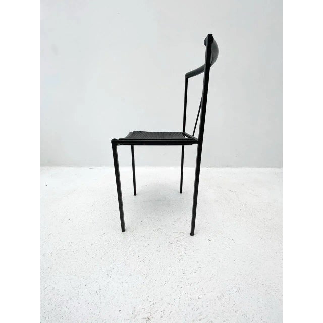 Dining Chair by Zeus Noto Maurizio Peregalli Millepunte, 1984 For Sale - Image 6 of 9