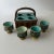 Late 19th Century 19th Century English Majolica Egg Cup Basket Set- 5 Pieces For Sale - Image 5 of 11