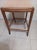 Traditional Three 1970s Wooden Counter-Height Stools With Striped Upholstered Seats and Backrests For Sale - Image 3 of 8