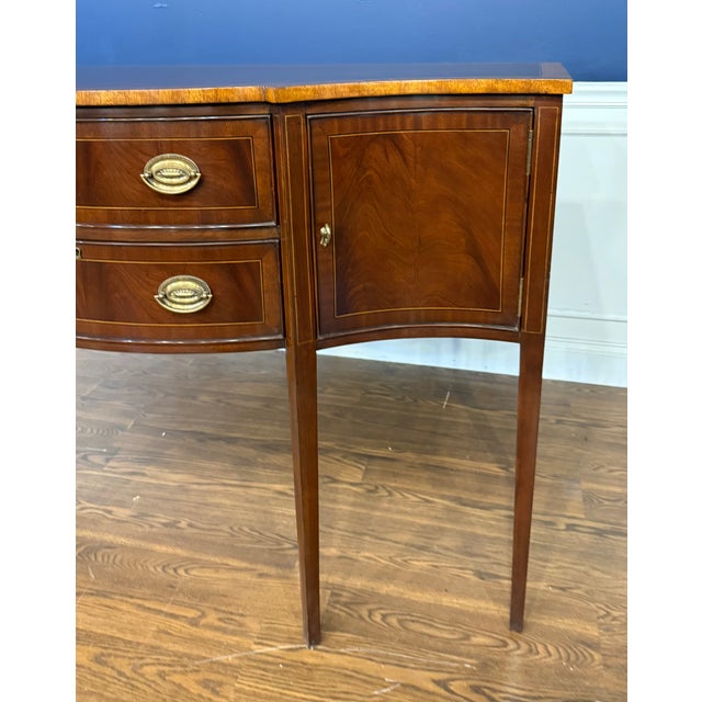 56” Hepplewhite Sideboard by Leighton Hall - Showroom Sample For Sale In Atlanta - Image 6 of 13