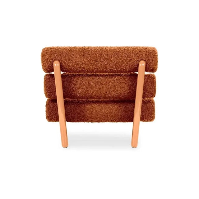 Not Yet Made - Made To Order Charles Cormo Persimmon Armchair by Royal Stranger For Sale - Image 5 of 7