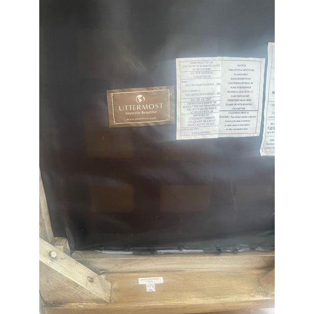 Uttermost Side Chair For Sale In Orlando - Image 6 of 10