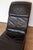 Vintage Chaise Lounge in Black Leather by Maurice Villency, 1980s For Sale - Image 17 of 18