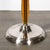 Mid 20th Century Mid-Century Modern Segmented Amber Bakelite & Brushed Chrome Floor Lamps - a Pair For Sale - Image 12 of 14