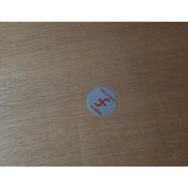 Wood Teak Oval Coffee Table with Swivel Top from Silkeborg, Denmark, 1960s For Sale - Image 7 of 11