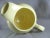 Ceramic American Mid Century Pastel Yellow Ice Lip Footed Ball Pitcher For Sale - Image 7 of 9