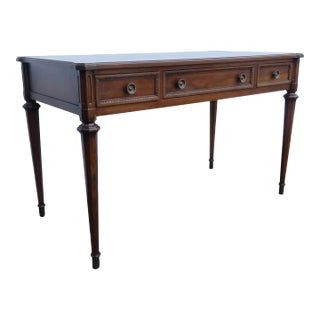 French Cherry Writing Computer Office Desk For Sale