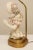 Antique White Vintage Porcelain Figurine Table Lamps - A Pair For Sale - Image 8 of 13