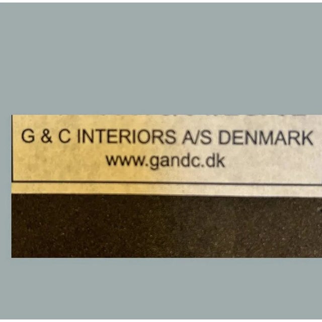 Folding Lyra Table by Gand & C interiors, in New conditions. Designed from 2000 Labeled by Maker