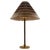 Mid-Century Modern Table Lamp in Brass and Rattan, 1960s For Sale - Image 16 of 16